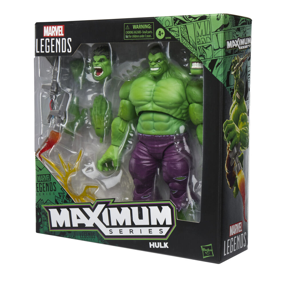 Figura Hulk Maximum Marvel Legends 21cm