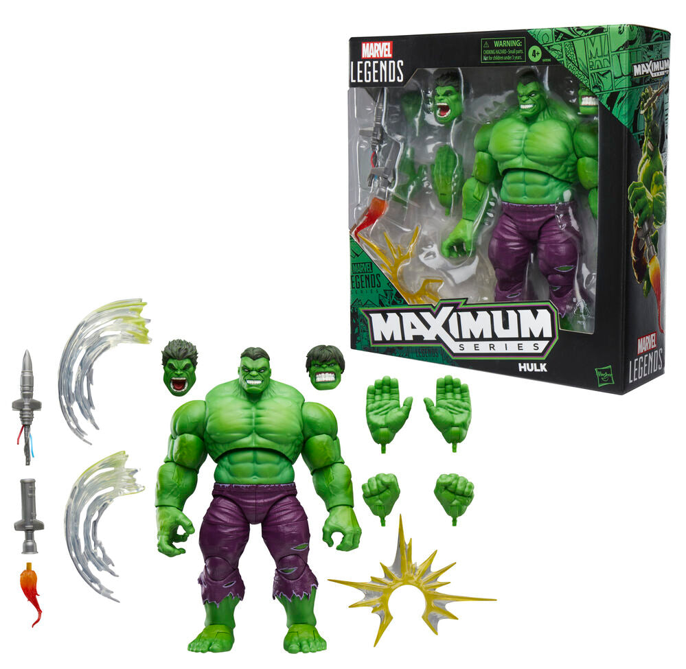 Figura Hulk Maximum Marvel Legends 21cm