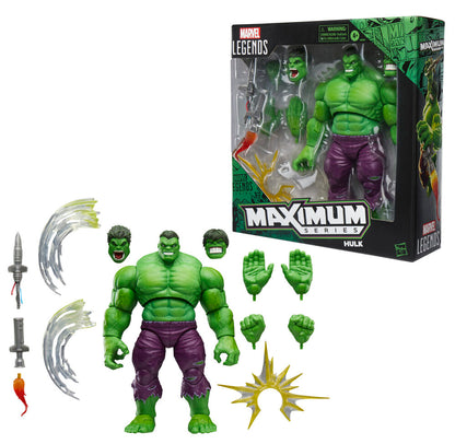 Figura Hulk Maximum Marvel Legends 21cm