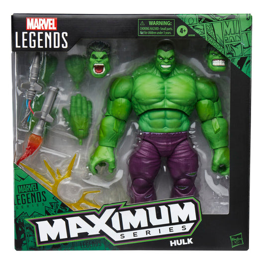 Figura Hulk Maximum Marvel Legends 21cm