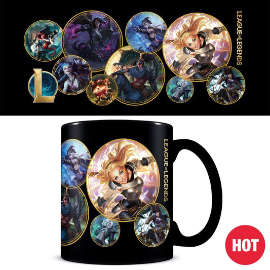 Taza termocolora League of Legends