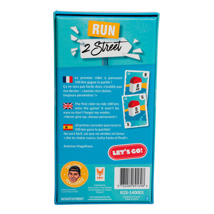 Juego de cartas Run 2 Street