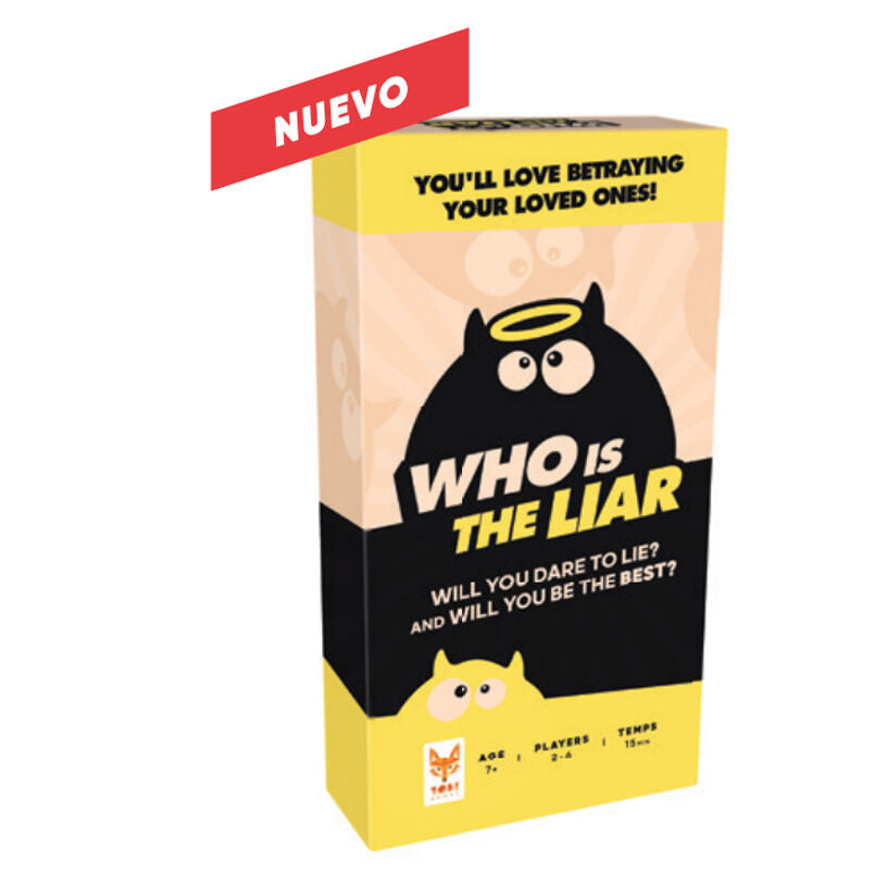 Juego de cartas Quien Sera el Mentiroso español