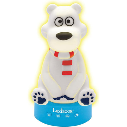Oso 3D Luz nocturna contandor de historias
