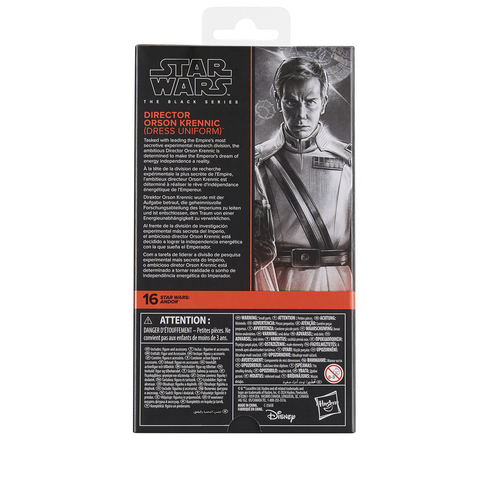 Figura Director Orson Krennic Dress Uniform Andor Star Wars 15cm
