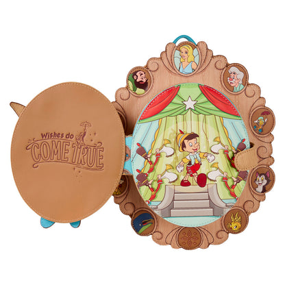 Mochila Cameo Pinocho Disney Loungefly 28cm