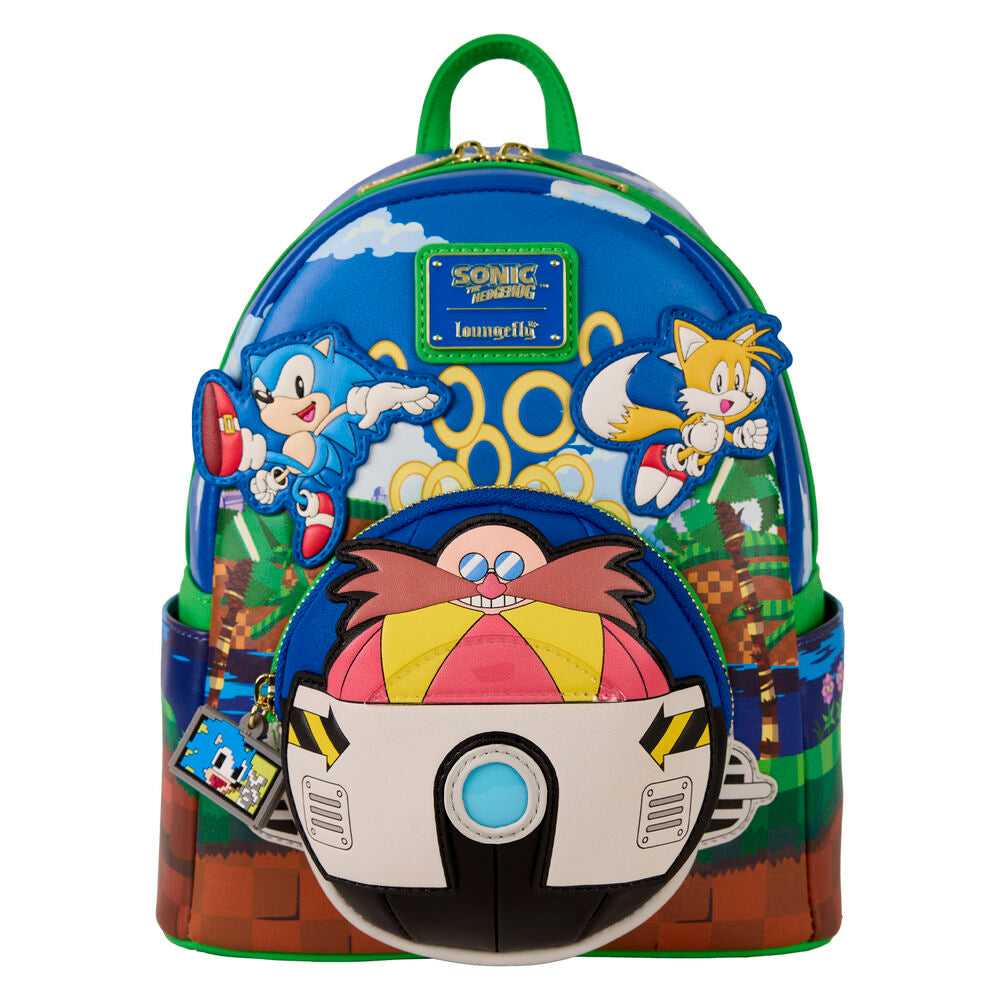 Mochila Sonic the Hedgehog Loungefly 26cm
