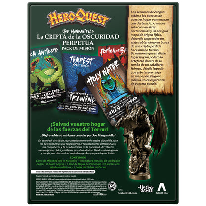 Expansion Juego de mesa La Cripta de la Oscuridad Pertetua HeroQuest español