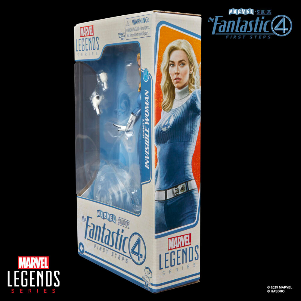 Figura Mujer Invisible Los 4 Fantasticos Marvel 15cm