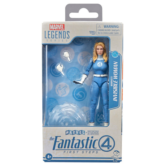 Figura Mujer Invisible Los 4 Fantasticos Marvel 15cm