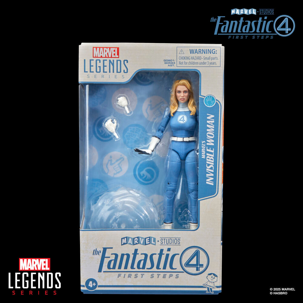 Figura Mujer Invisible Los 4 Fantasticos Marvel 15cm