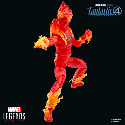 Figura Antorcha Humana Los 4 Fantasticos Marvel 15cm