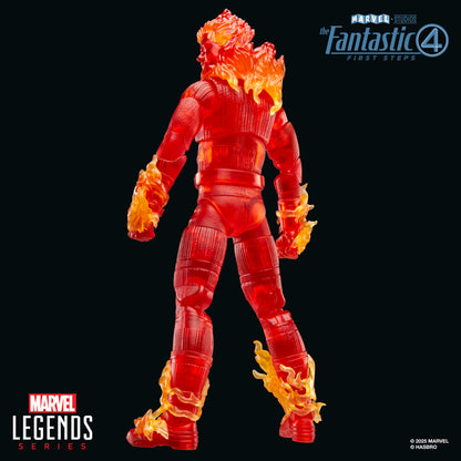 Figura Antorcha Humana Los 4 Fantasticos Marvel 15cm