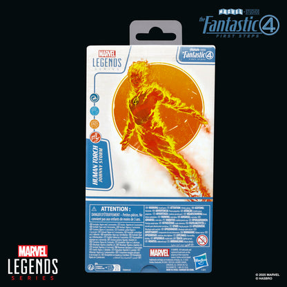 Figura Antorcha Humana Los 4 Fantasticos Marvel 15cm