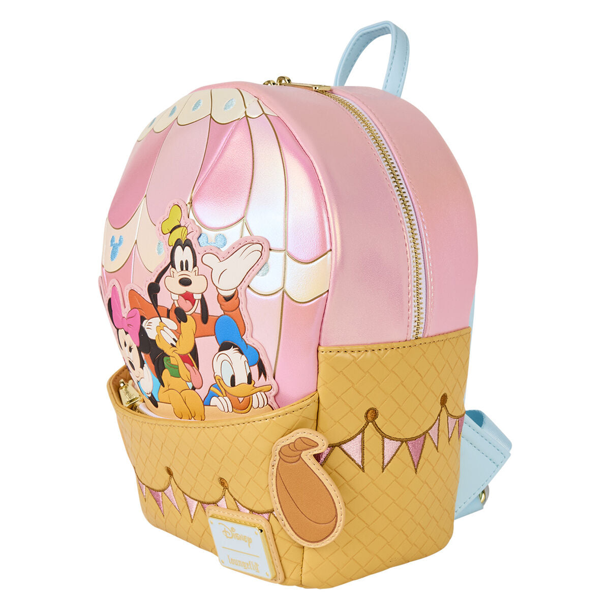 Mochila Shape Hot Air Balloon Mickey & Friends Disney Loungefly 26cm