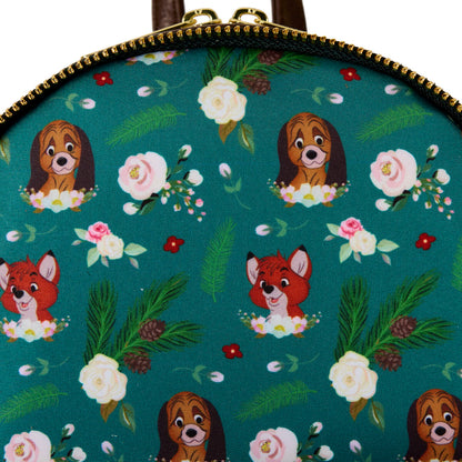 Mochila Tod y Toby Disney Loungefly 26cm