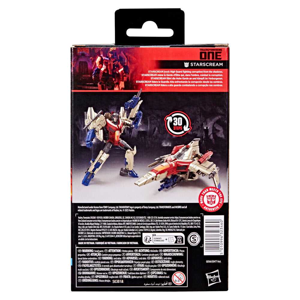 Figura Starscream Studio Series Transformers One 11,5cm