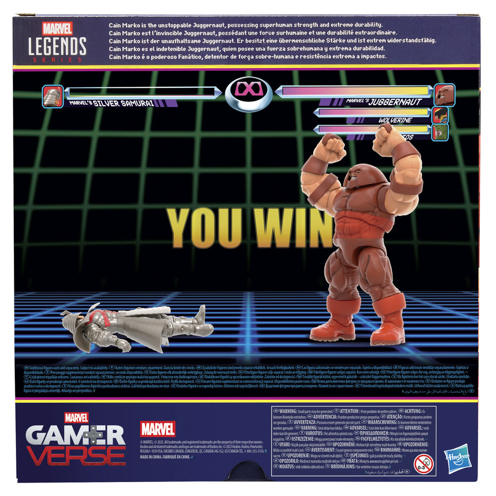 Figura Juggernaut Gameverse Marvel Legends Series 22cm