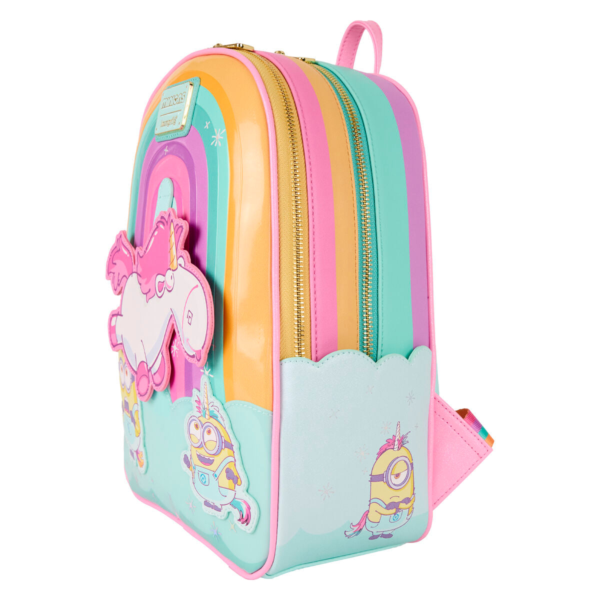 Mochila Fluffy Unicorn Minions Loungefly 30cm