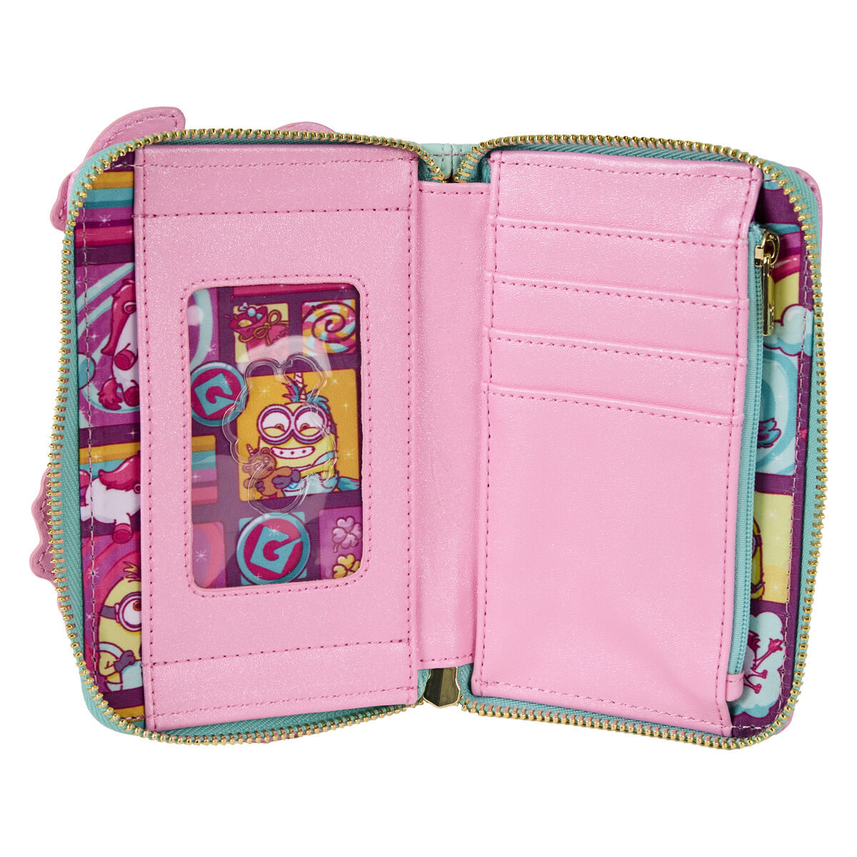 Cartera Fluffy Unicorn Minions Loungefly