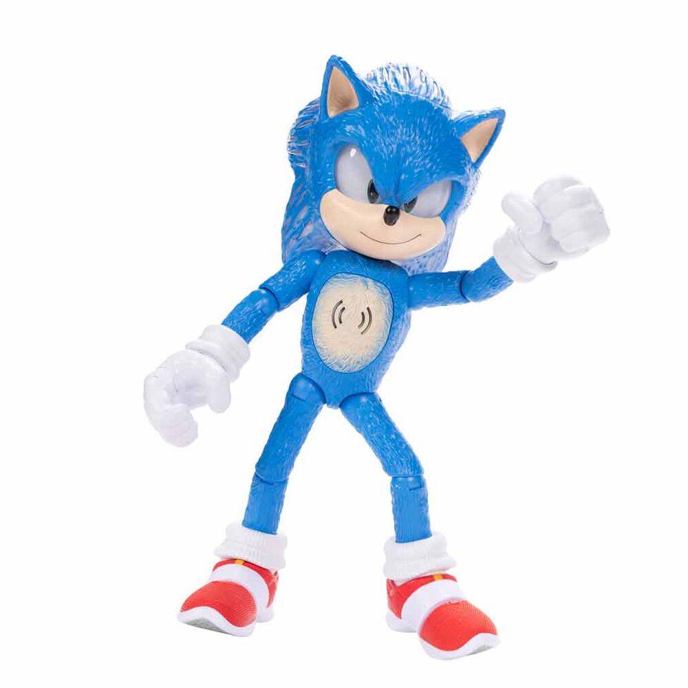 Figura Sonic interactiva La Película Sonic 3 35cm