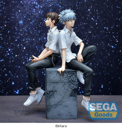 Figura Shinji & Kaworu Luminasta Shinji Version Rebuild of Evangelion 17cm