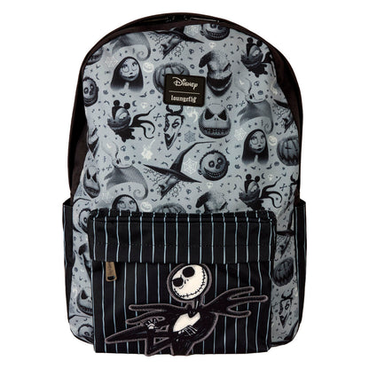 Mochila nylon Pesadilla Antes de Navidad Disney Loungefly 43cm