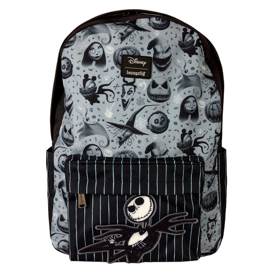 Mochila nylon Pesadilla Antes de Navidad Disney Loungefly 43cm
