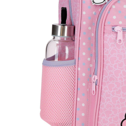 Mochila Hearts & Dots Hello Kitty 25cm adaptable