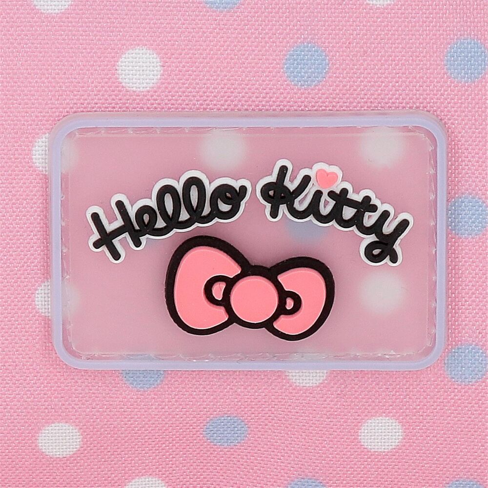 Mochila Hearts & Dots Hello Kitty 25cm adaptable
