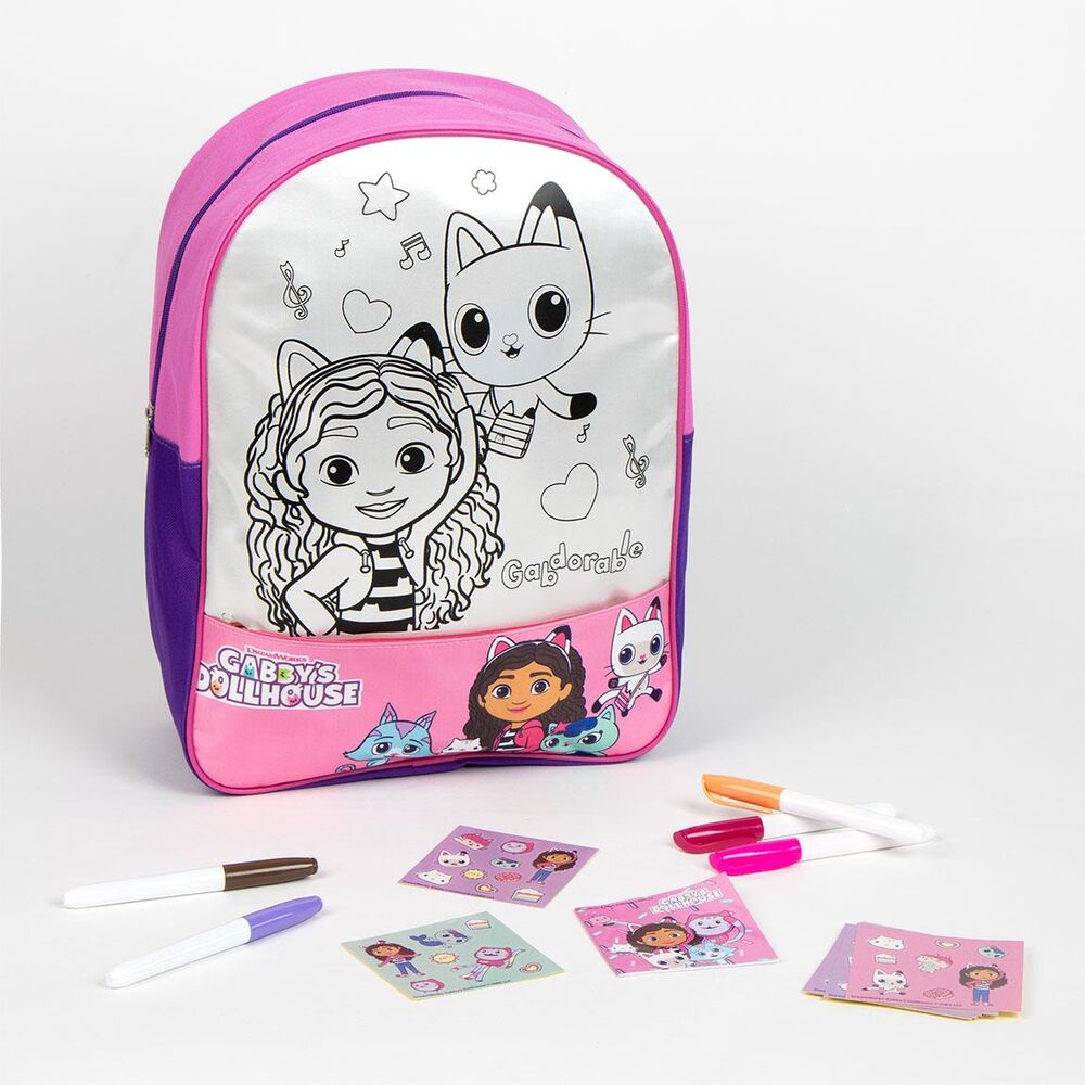 Set mochila Diy La Casa de MuÃ±ecas de Gabby