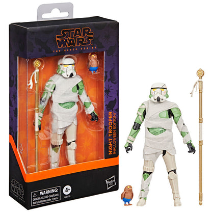 Figura premium Night Trooper Star Wars The Black Series 15cm