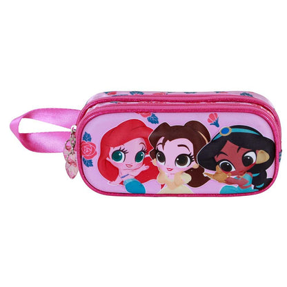 Portatodo 3D Flowers Princesas Disney doble