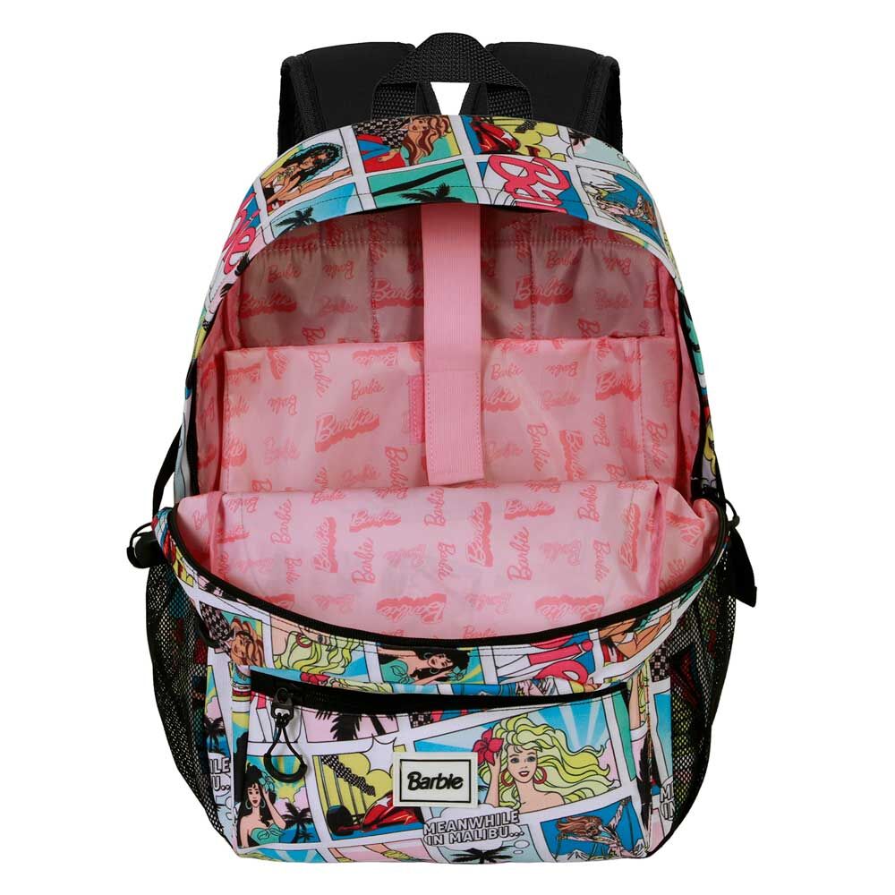 Mochila Comic Barbie 44cm adaptable