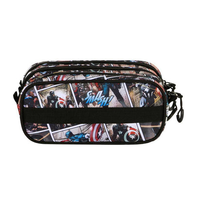 Portatodo Comic Capitan America Marvel triple