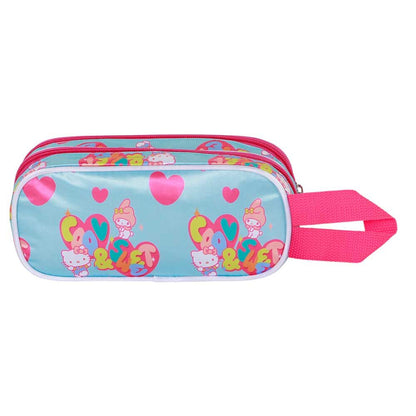Portatodo 3D Friendship Hello Kitty doble