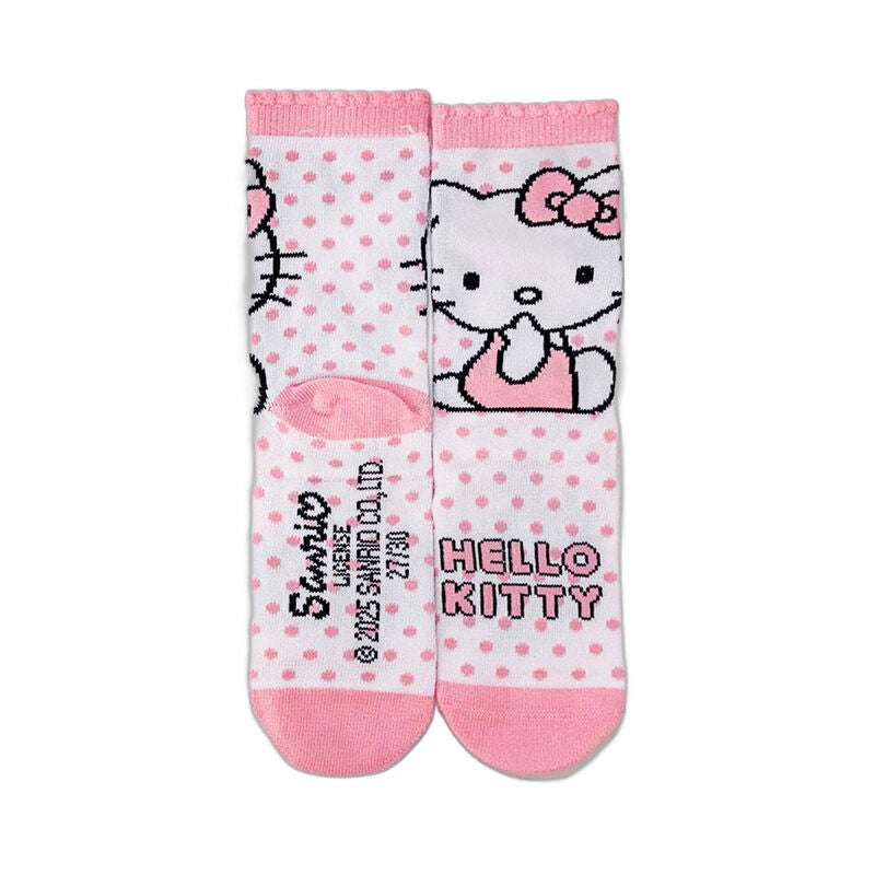 Hucha 4 pares calcetines Hello Kitty