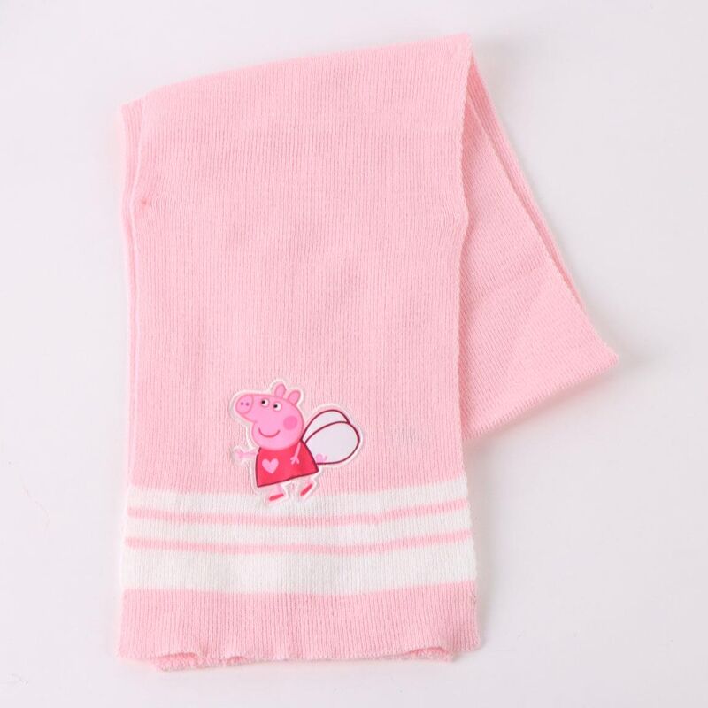 Conjunto gorro guantes bufanda Peppa Pig