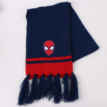 Conjunto gorro guantes bufanda cuello Spiderman Marvel