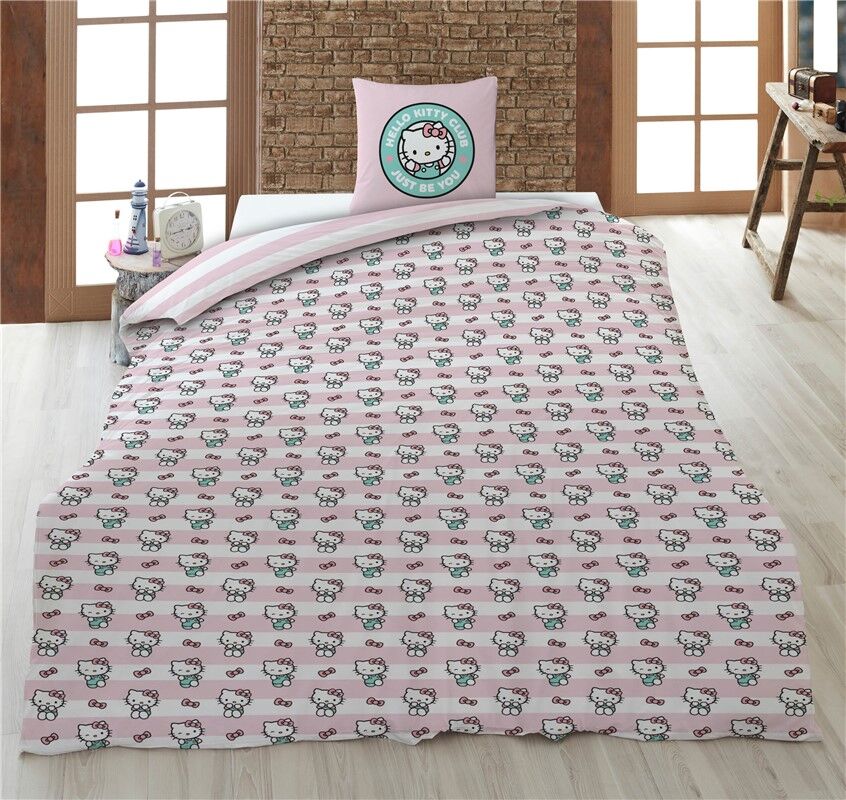 Funda nordica Hello Kitty cama 90cm policotton