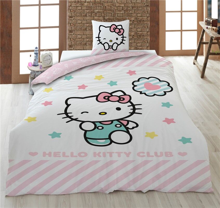 Funda nordica Hello Kitty cama 90cm algodon