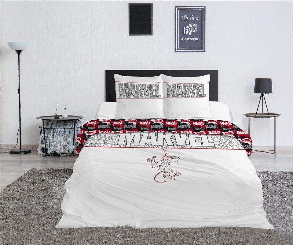 Funda nordica Spiderman Marvel cama 135cm algodon