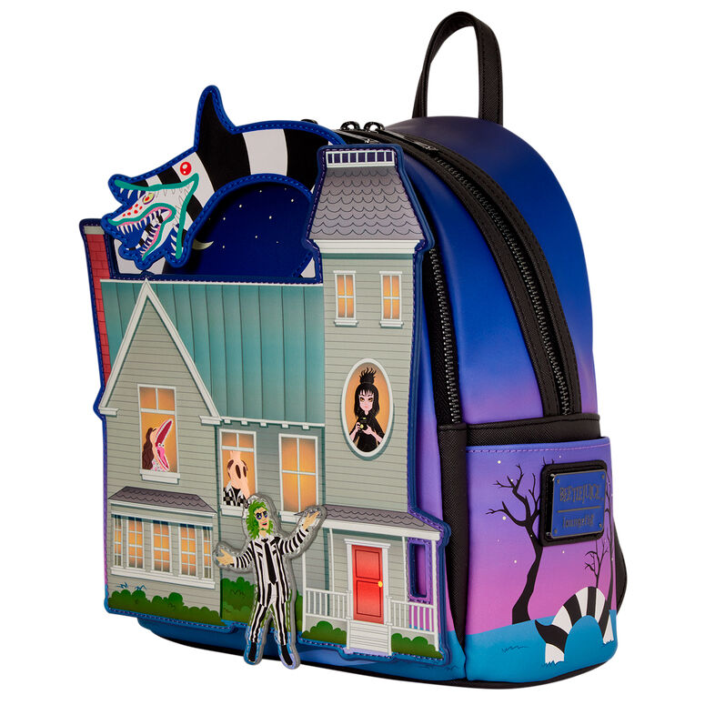 Mochila Beetlejuice Loungefly 26cm
