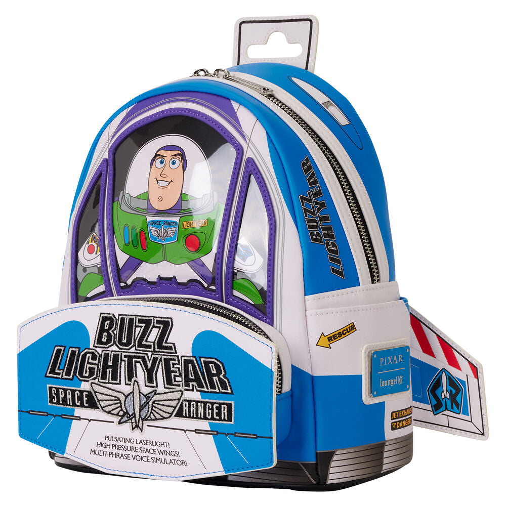Mochila Buzz Lightyear 30th Anniversary Toy Story Disney Pixar Loungefly 26cm