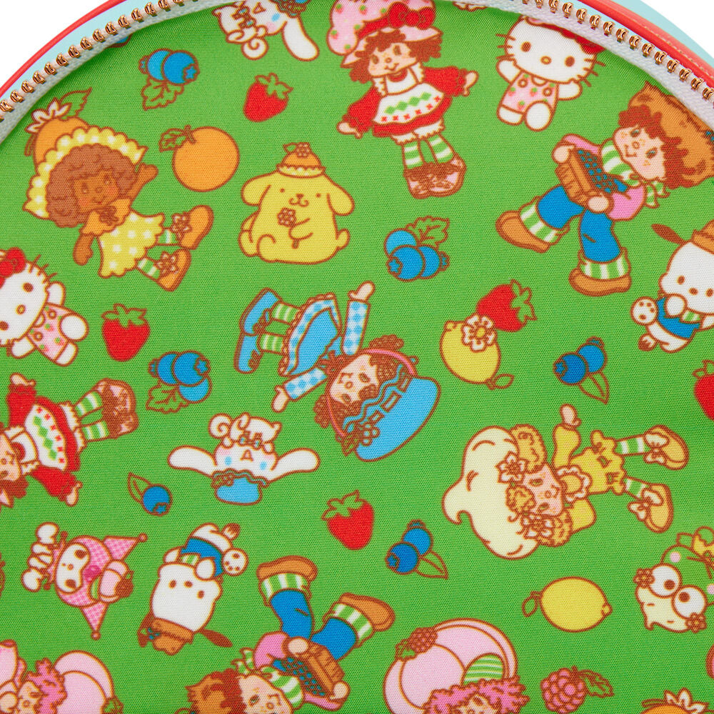 Mochila Shortcake Scented Hello Kitty & Friends x Strawberry Loungefly 26cm