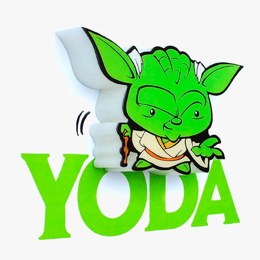 Lampara 3D Light FX mini Yoda Star Wars