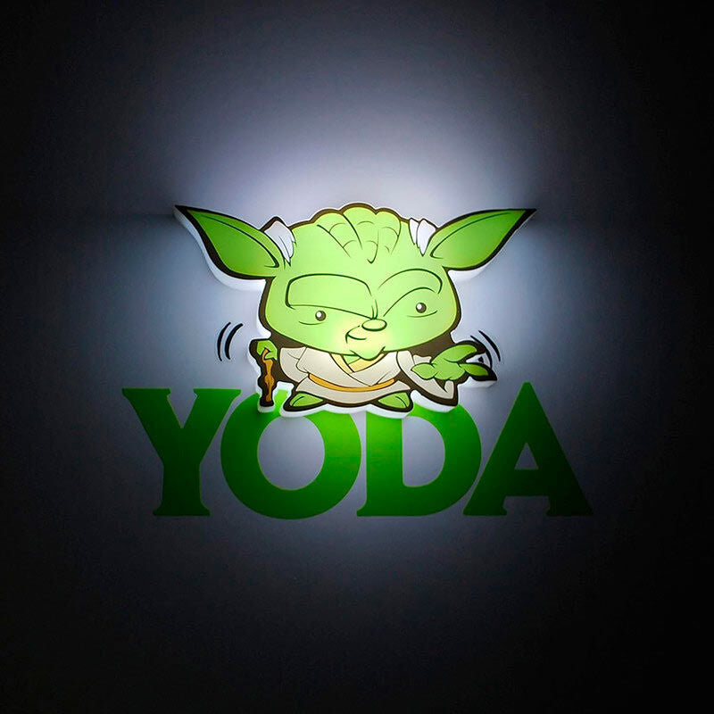 Lampara 3D Light FX mini Yoda Star Wars