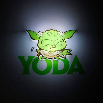 Lampara 3D Light FX mini Yoda Star Wars