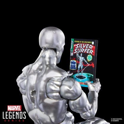 Figura Estela Plateada The Silver Surfer Marvel Legends Series 15cm