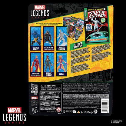 Figura Estela Plateada The Silver Surfer Marvel Legends Series 15cm